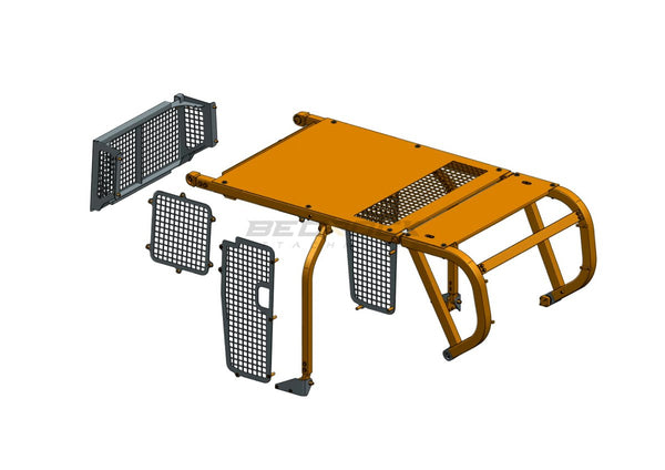 Screens and Sweeps fits CAT D7R Bulldozer-BS14-BS15-Bulldozer Screens&Sweeps-Bedrock Attachments