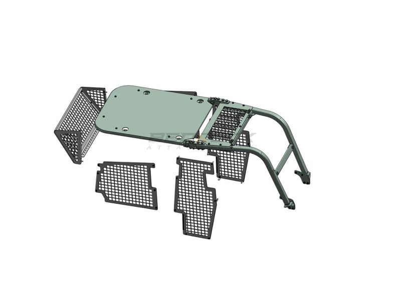 Screens Sweeps fits John Deere 550K 450K Bulldozer-BS28-Bulldozer Screens&Sweeps-Bedrock Attachments