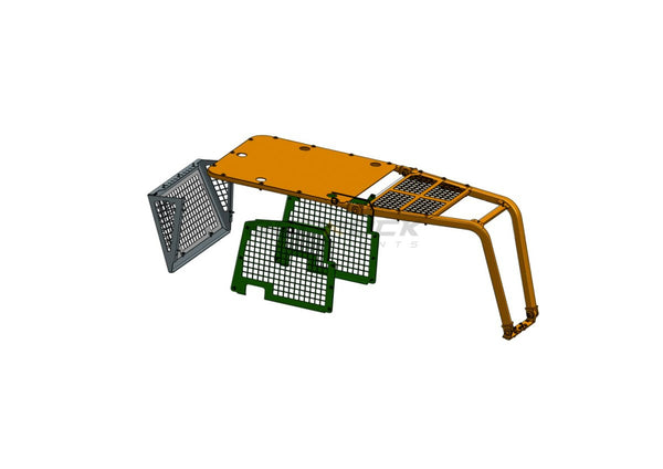 Screens Sweeps fits John Deere 650J/H 550J/H 450J/H Bulldozer-BS24-Bulldozer Screens&Sweeps-Bedrock Attachments