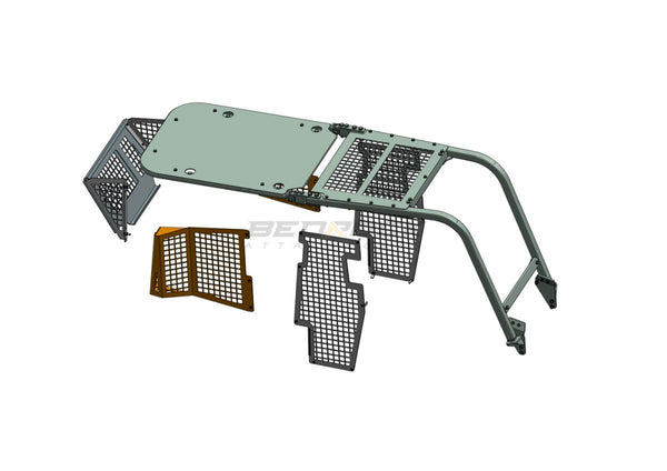 Screens Sweeps fits John Deere 750K-2 Bulldozer-BS35-Bulldozer Screens&Sweeps-Bedrock Attachments