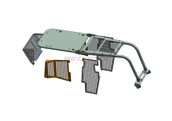 Screens Sweeps fits John Deere 850K Bulldozer-BS36-Bulldozer Screens&Sweeps-Bedrock Attachments