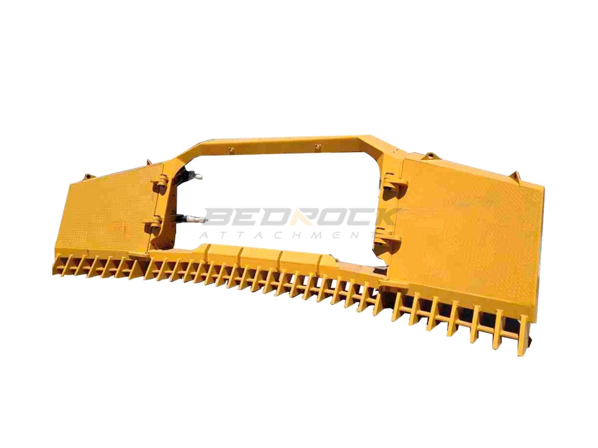 Foldable big stickrake for D8T D8R SU Blade - Bedrock Attachments