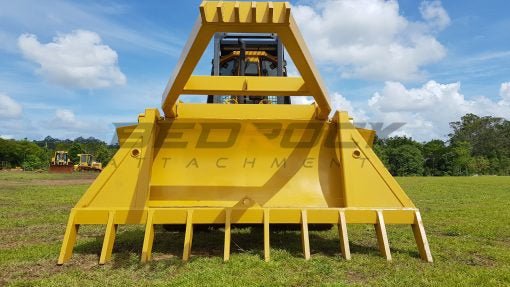 Tree Pusher fits D5N D6K-BP01-Bulldozer Tree Pusher-Bedrock Attachments